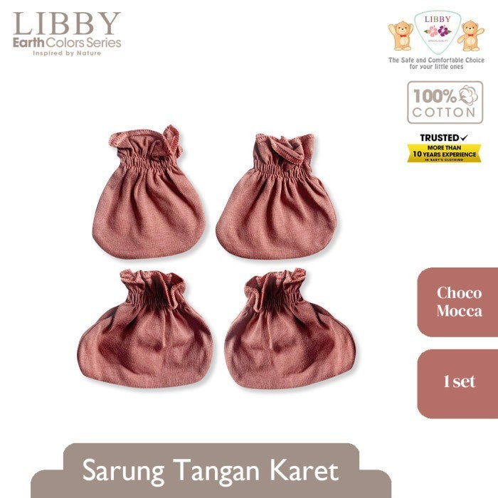 LIBBY Sarung Tangan & Kaki Karet Libby Earth Comfy Set 3 (1pcs/set)