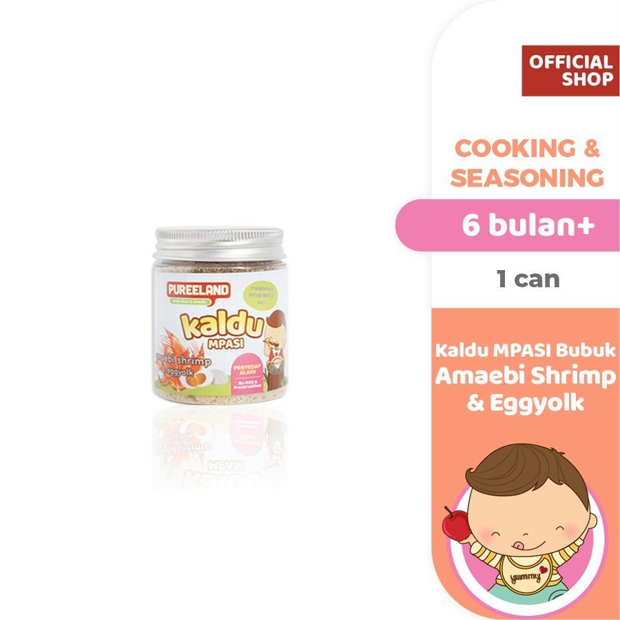 Pureeland Kaldu MPASI Wagyu, Salmon, Ayam / Penyedap Alami MPASI No MSG / Bumbu MPASI Bayi