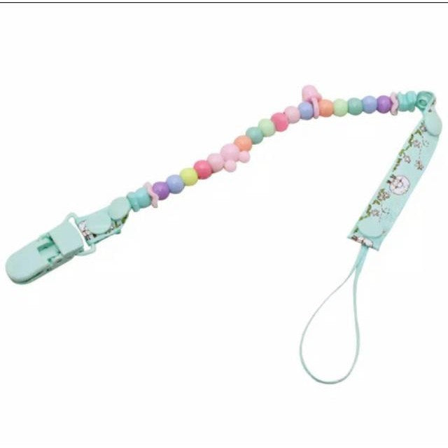 Pacifier&Teether Clipper/Pacifier Holder Chain/Tali Gantungan Empeng POLOS /Rantai Gigitan Bayi