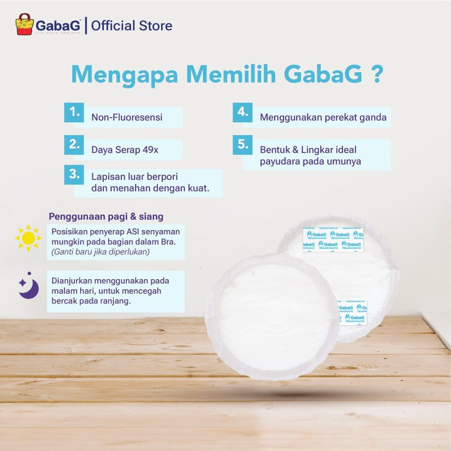 GABAG BREASTPAD Breast Pads CLASSIC 56