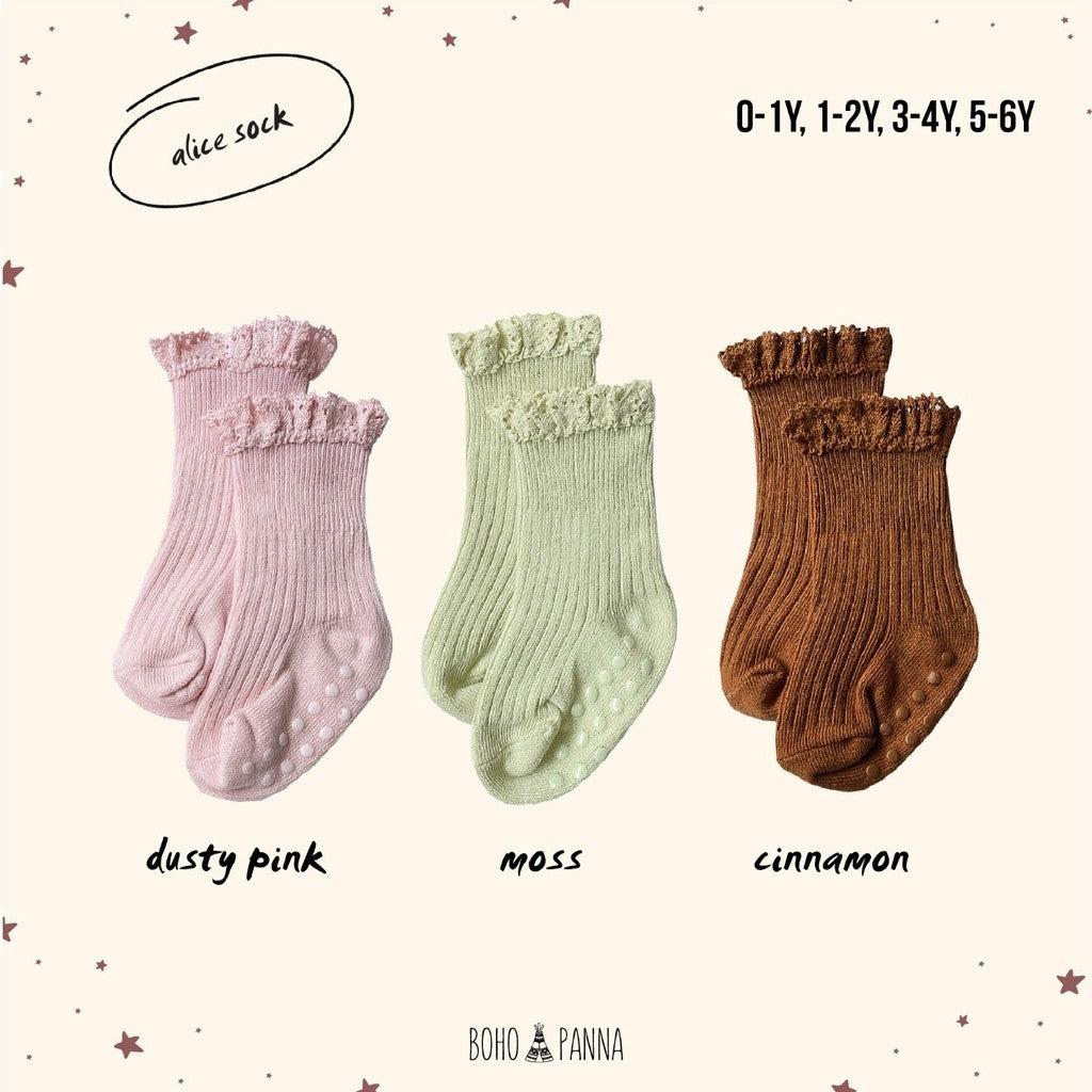 BOHOPANNA - ALICE SOCK - Kaos Kaki Anak Perempuan