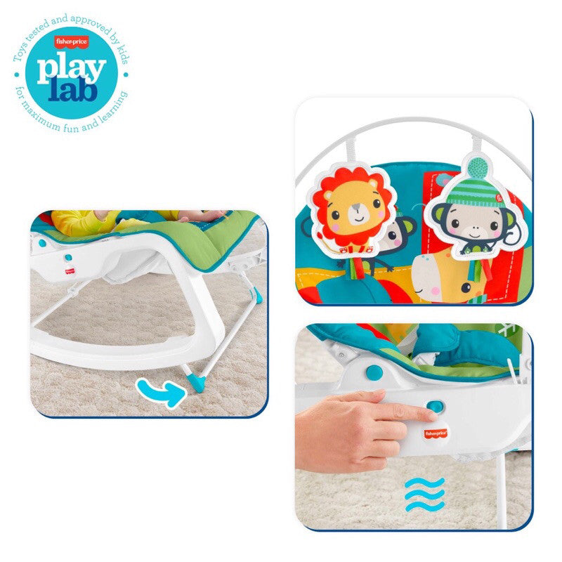 Fisher Price Infant To Toddler Rocker - Kursi Goyang Bayi GWV90