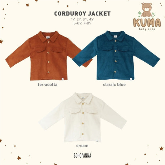 BOHOPANNA - CORDUROY JACKET - Jacket Anak 1-6y