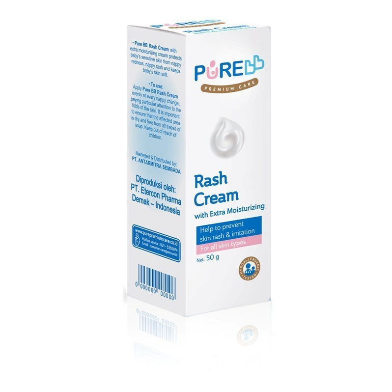 PUREBB Rash Cream 50gr Hypoallergenic Cream Ruam Iritasi