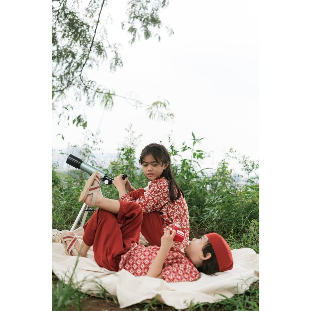 BOHOPANNA - RAYA COLLECTION - ALLIYA SET - Dress Muslim Anak - Baju Muslim Anak Perempuan - Dress Anak Permpuan