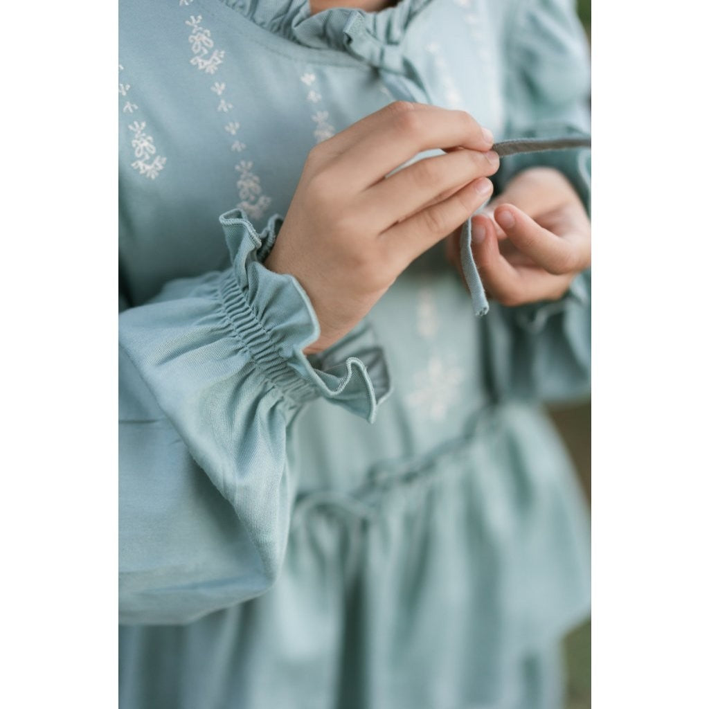 BOHOPANNA - RAYA COLLECTION - ZAHRA DRESS - Dress Muslim Anak - Baju Muslim Anak Perempuan - Dress Anak Perempuan