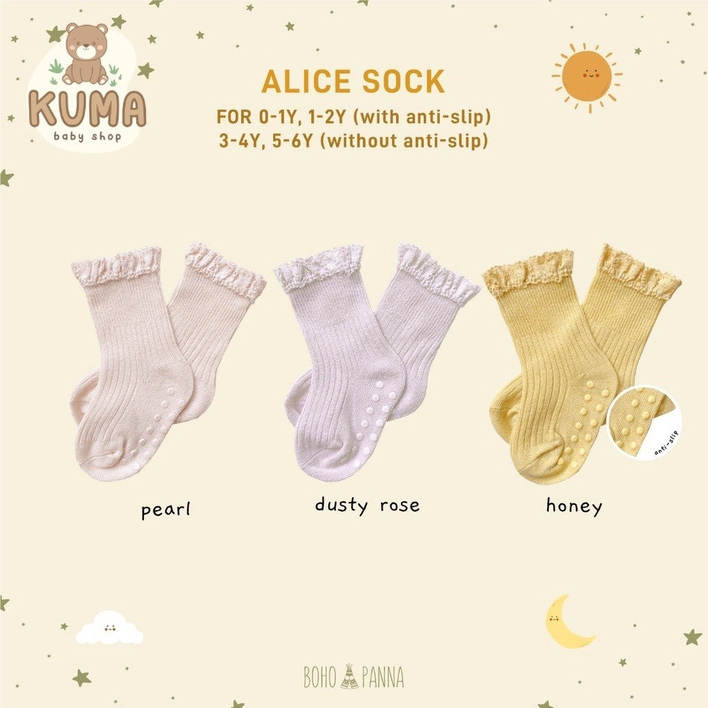 BOHOPANNA - ALICE SOCK - Kaos Kaki Anak Perempuan