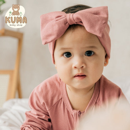 Little Palmerhaus - Zinnia Headband - pita bayi/bandana bayi