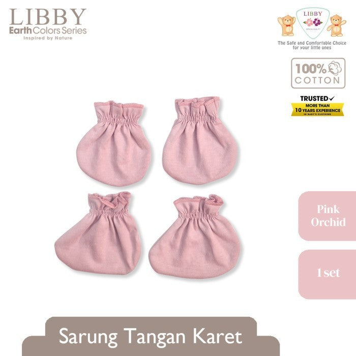 LIBBY Sarung Tangan & Kaki Karet Libby Earth Comfy Set 3 (1pcs/set)