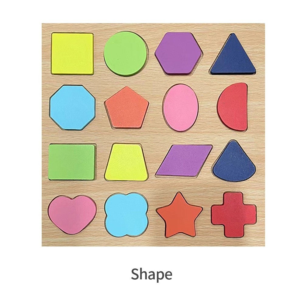 Kyopta  Mainan edukasi anak jigsaw puzzle wooden toys