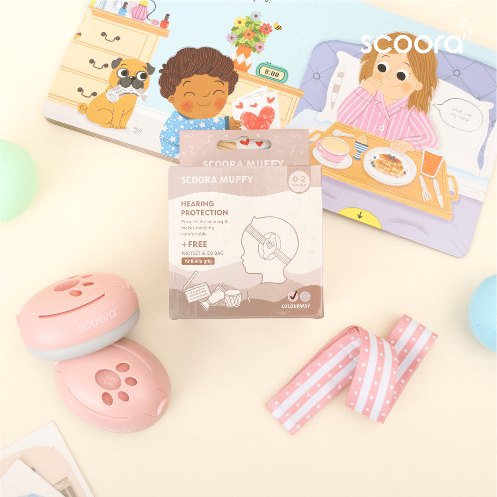 SCOORA Muffy Baby Earmuff Upto 24M Penutup Telinga Pelindung Bayi
