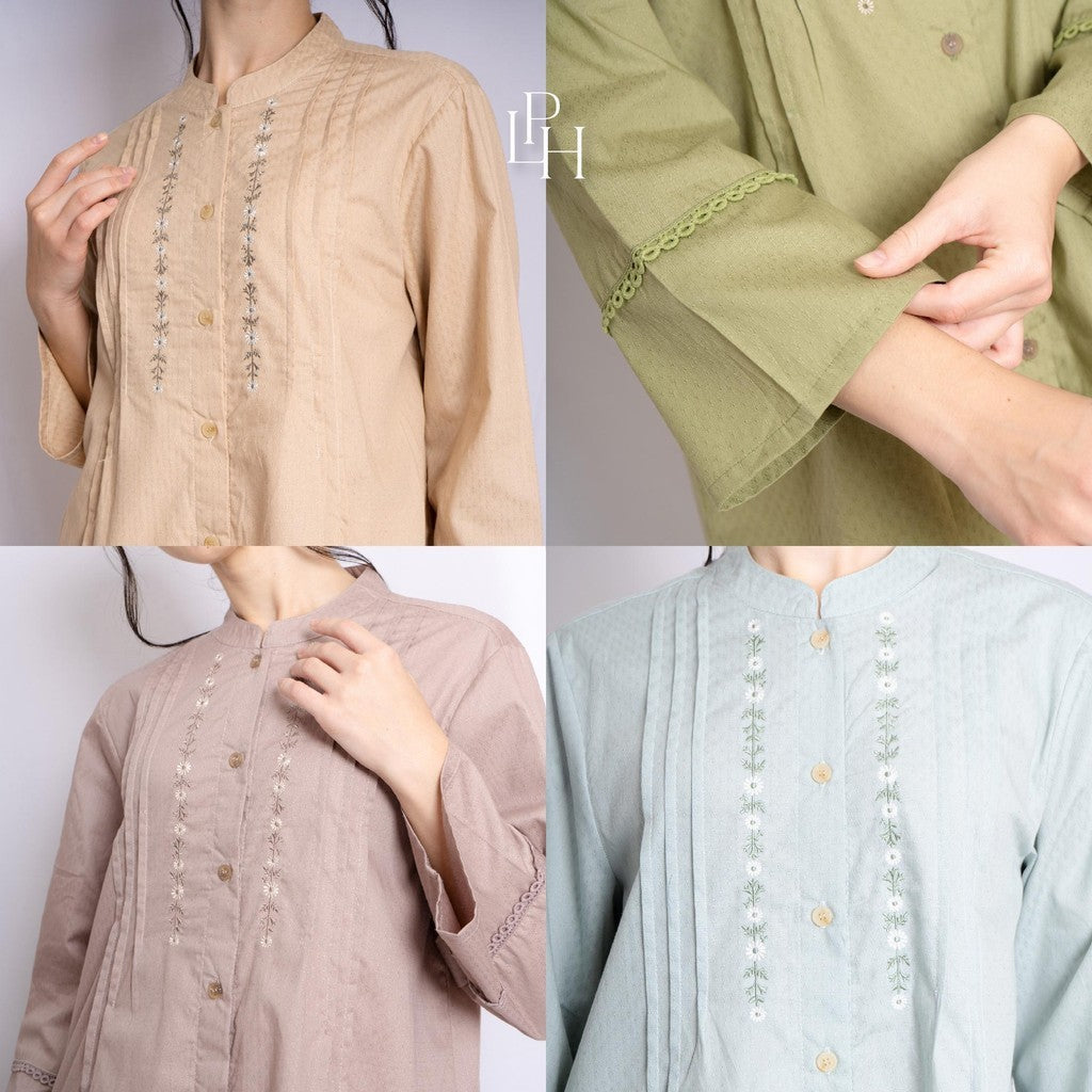 Little Palmerhaus - Baju Lebaran 2025 - Alya Mom Tunic (Baju Tunik Wanita Dewasa)