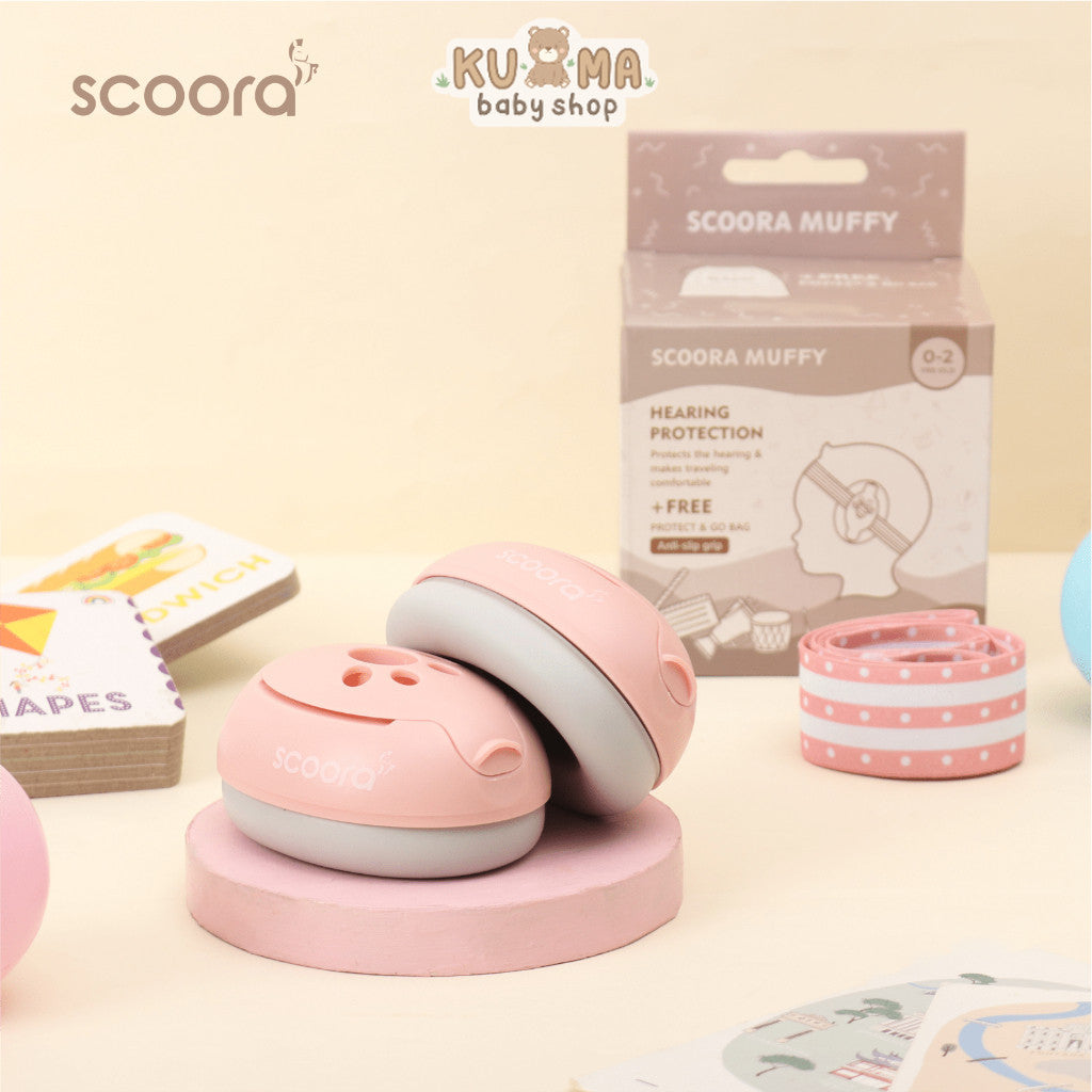 SCOORA Muffy Baby Earmuff Upto 24M Penutup Telinga Pelindung Bayi