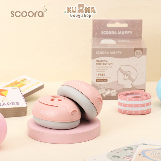 SCOORA Muffy Baby Earmuff Upto 24M Penutup Telinga Pelindung Bayi