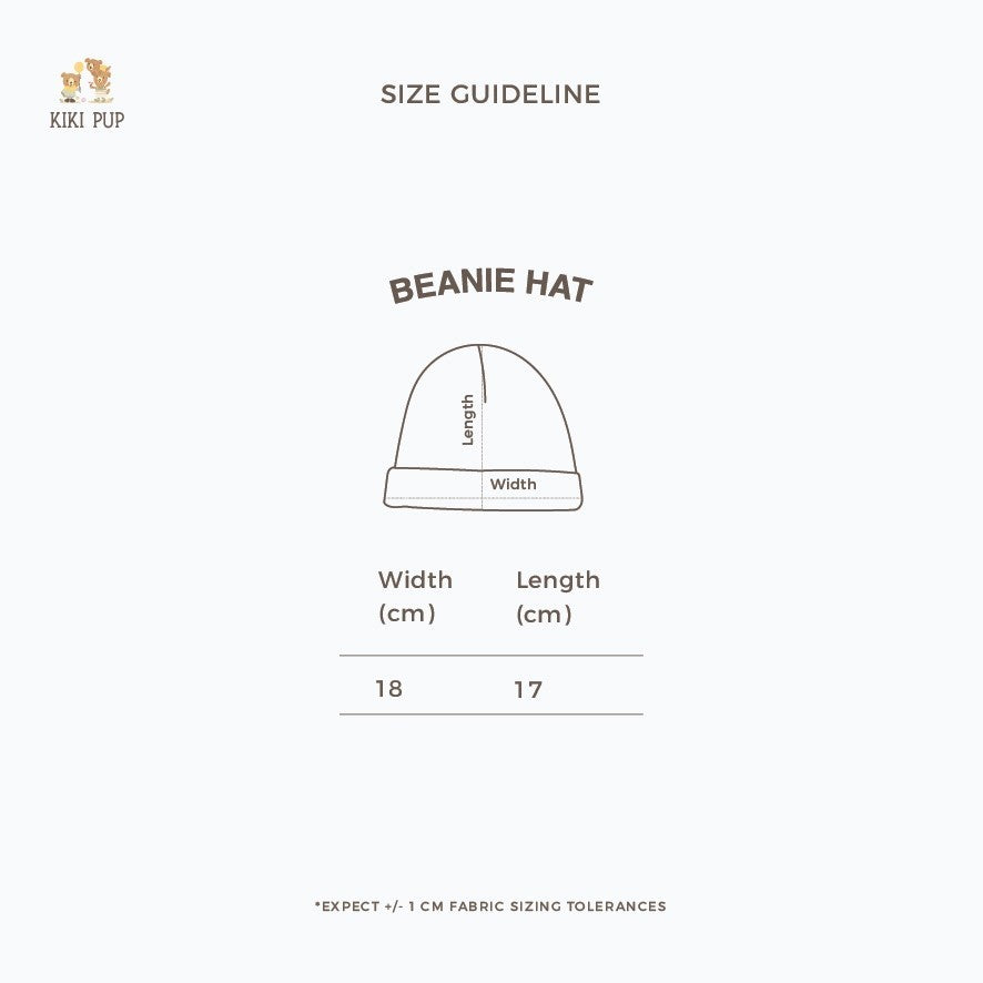 KIKI PUP - Beanie Hat (Abstract)- Topi bayi / Baby hat