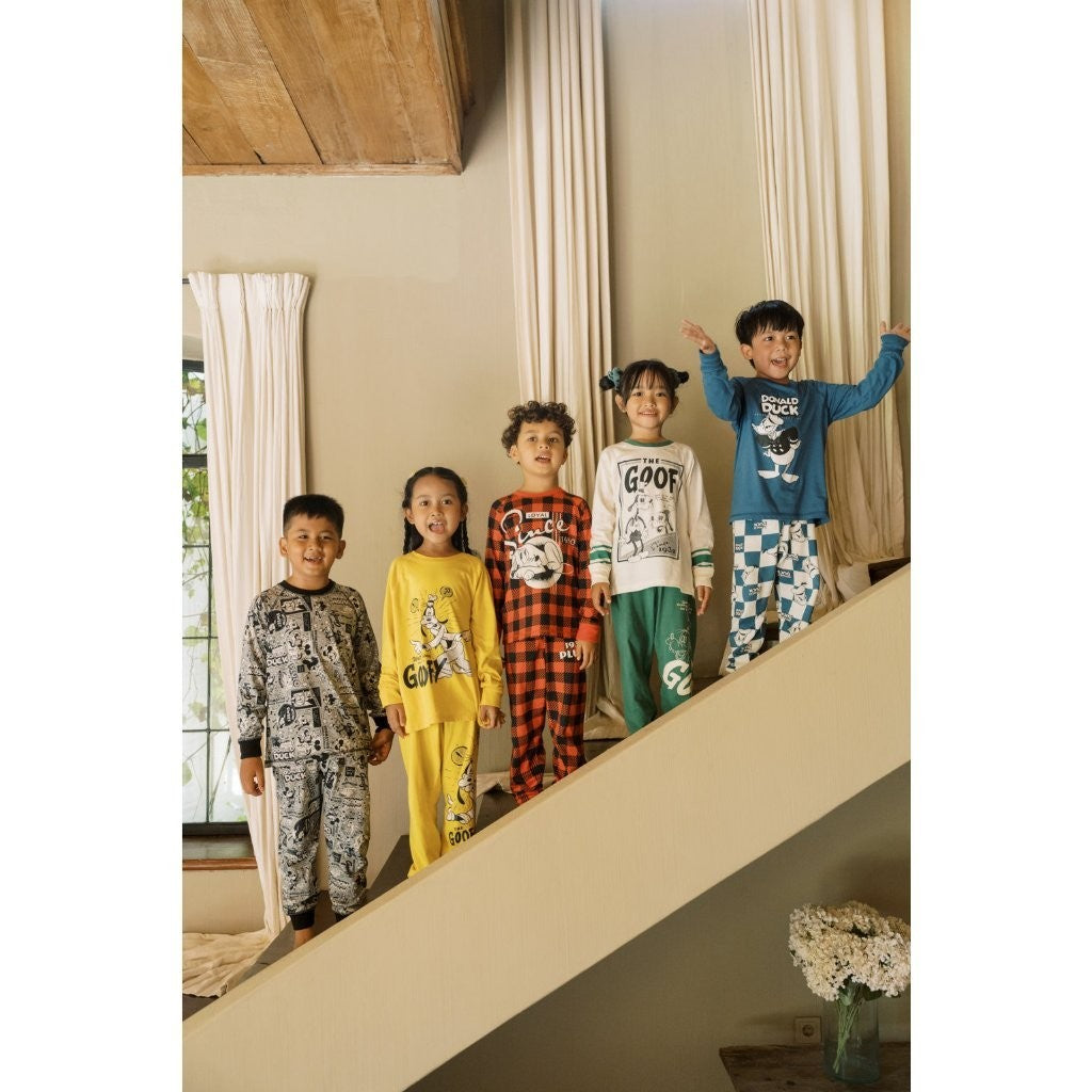 BOHOPANNA - BOHOPANNA X DISNEY - LONG PAJAMA - Setelan Piyama Anak