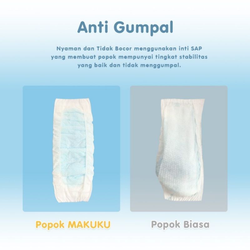 Makuku Popok Makuku SAP Diapers Slim NB52 NB 52