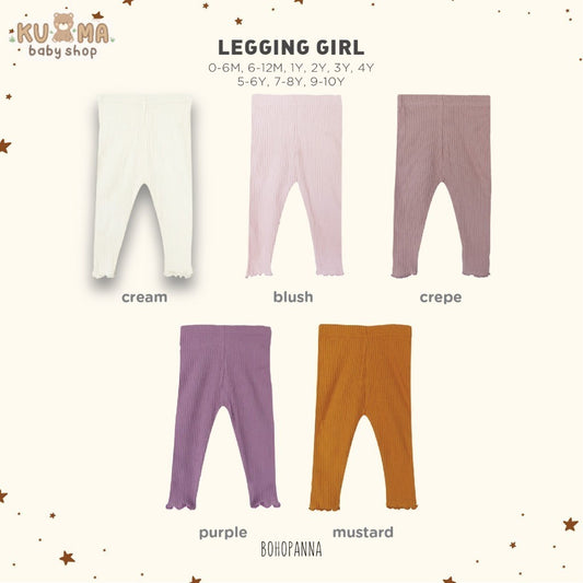 BOHOPANNA - LEGING GIRL Reeb - Celana Legging Anak Perempuan 2357