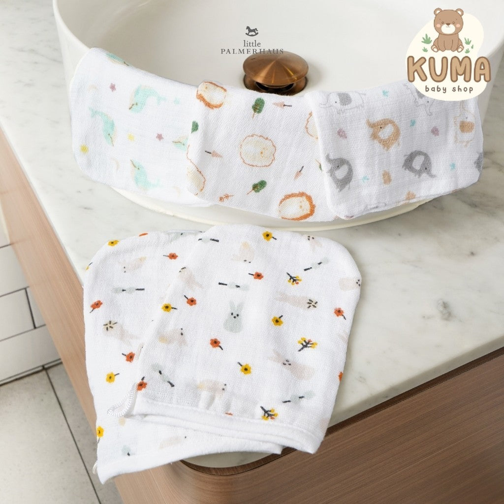 Little Palmerhaus - Washglove 1.0 Set of 2 (Waslap Bayi Isi 2)