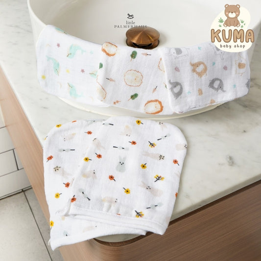 Little Palmerhaus - Washglove 1.0 Set of 2 (Waslap Bayi Isi 2)