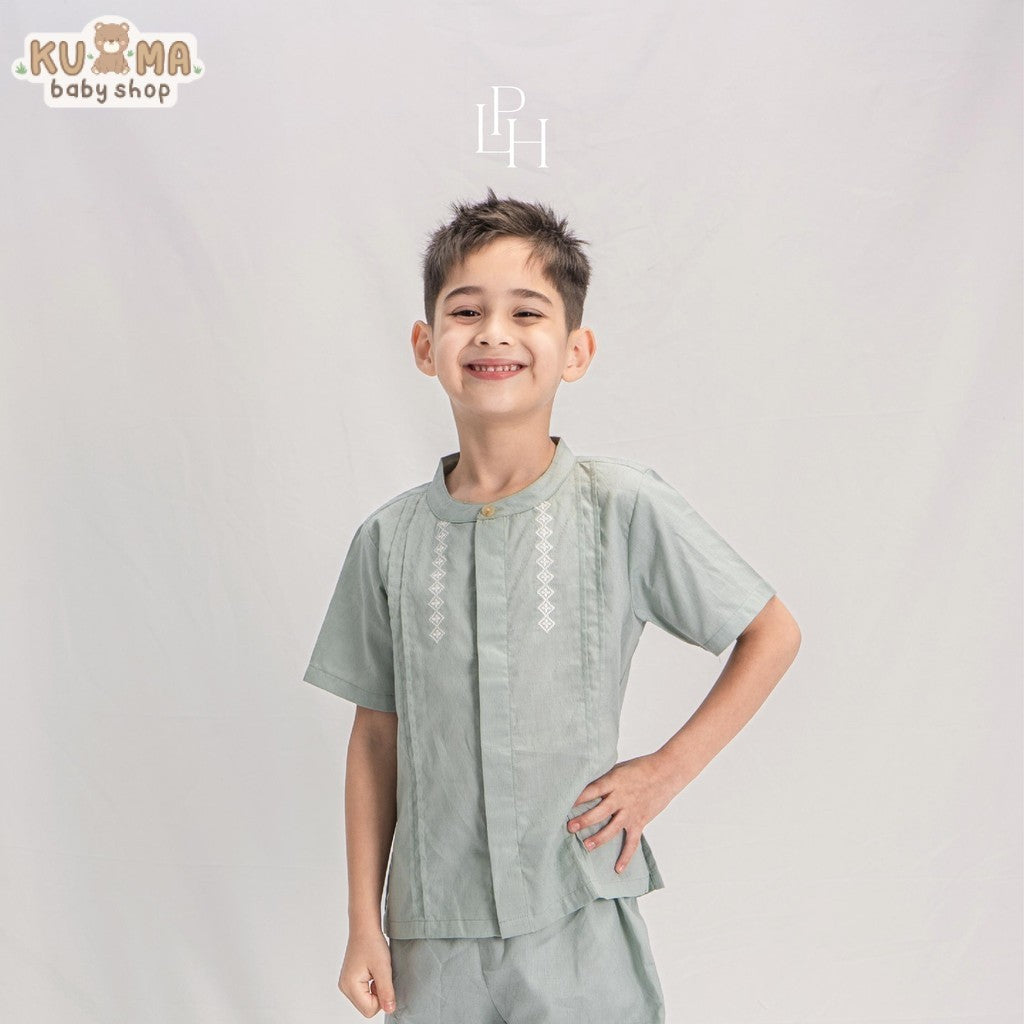 Little Palmerhaus - Baju Lebaran 2025 - Ezra Koko Attire Set (Setelan Baju Koko Anak Usia 1-6 Tahun)