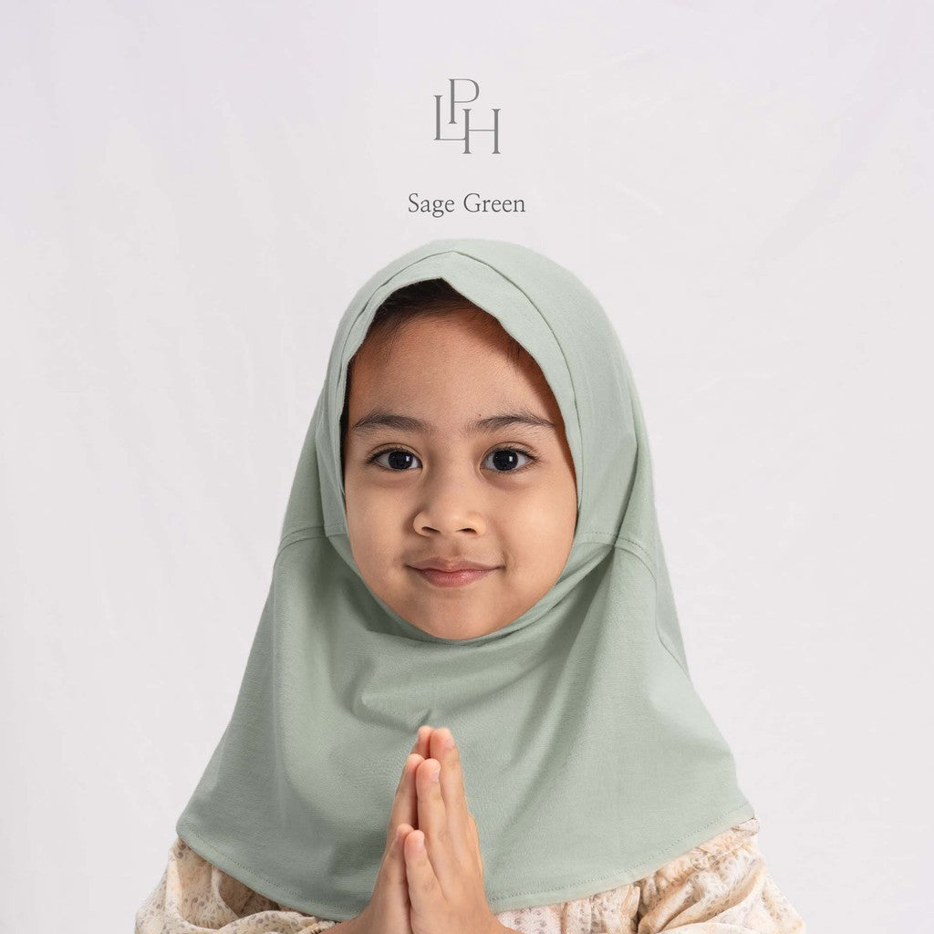 Little Palmerhaus - Baju Lebaran 2025 - Kids Hijab 1.0 (Bergo / Kerudung Instant Anak Usia 1-6 Tahun)