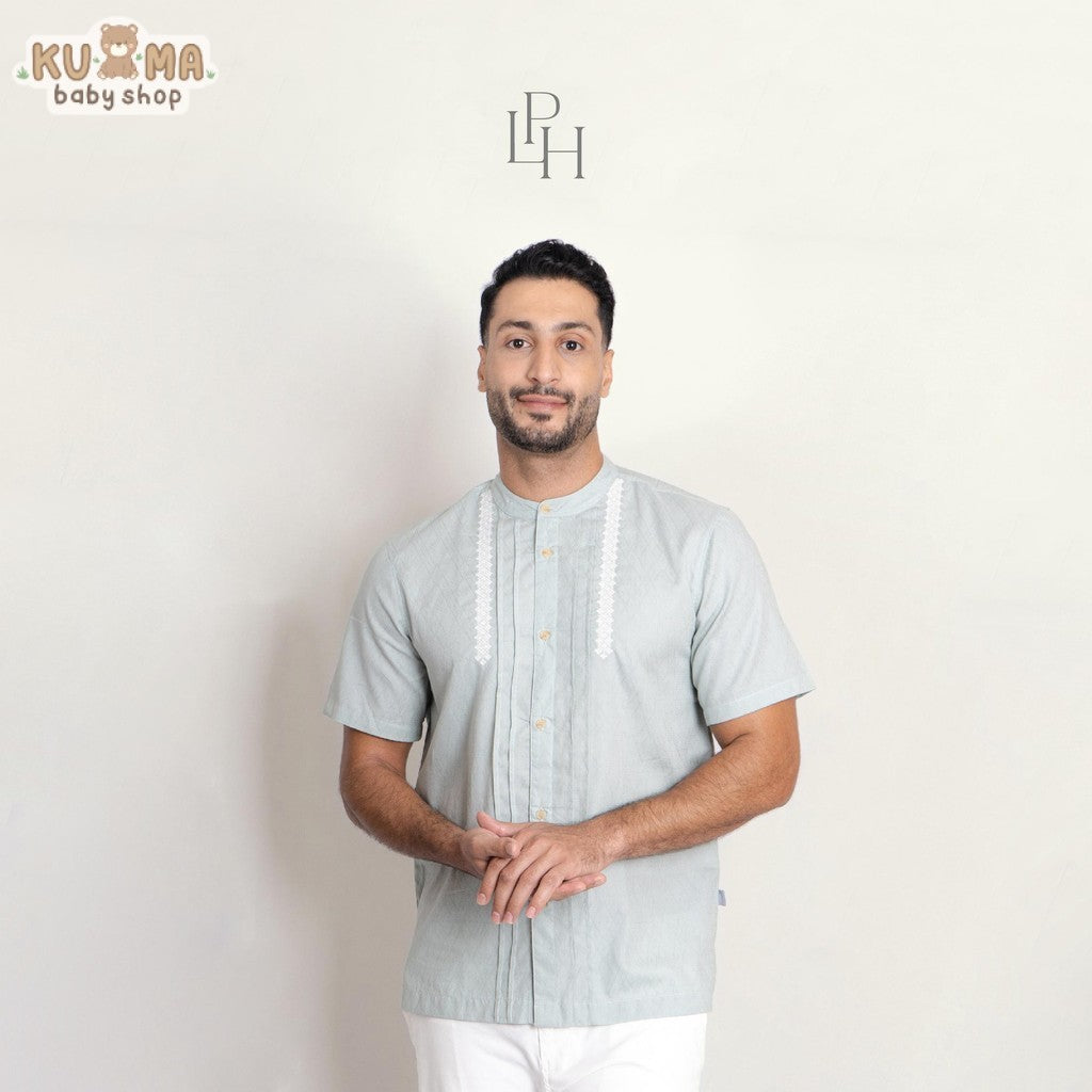 Little Palmerhaus - Baju Lebaran 2025 - Raka Dad Koko Shirt (Baju Koko Pria Dewasa)