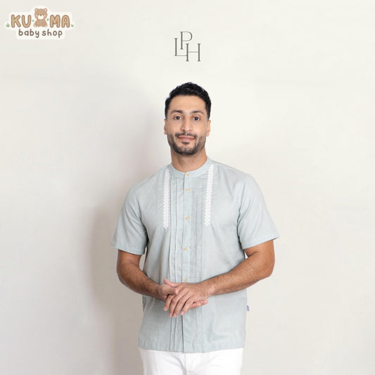 Little Palmerhaus - Baju Lebaran 2025 - Raka Dad Koko Shirt (Baju Koko Pria Dewasa)