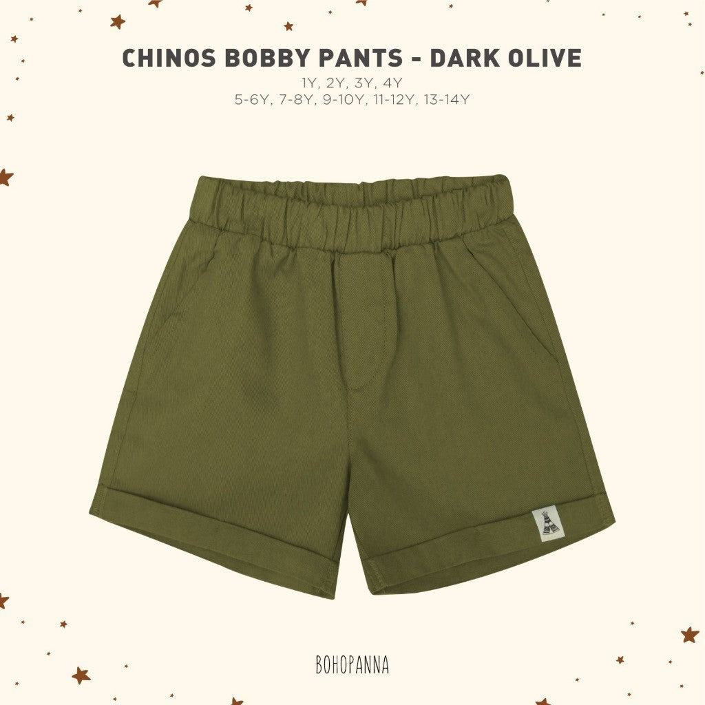 BOHOPANNA - CHINOS BOBBY PANT - Celana Pendek Anak Laki-Laki