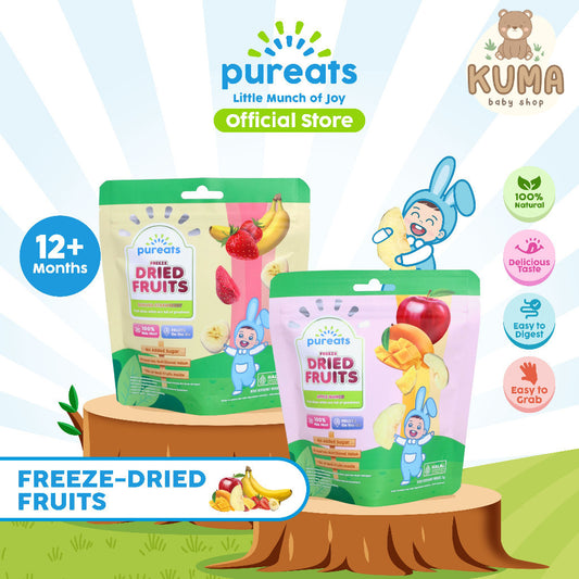 Pureats Freeze Dried Fruits - Snack Buah Kering Balita