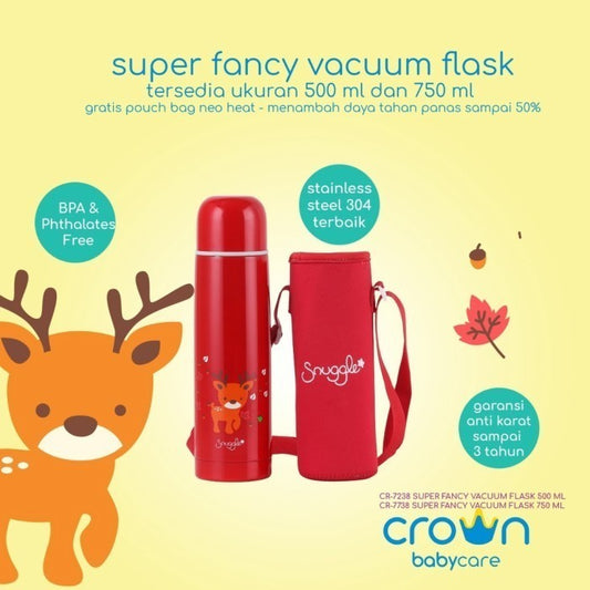 Crown Easytravel Vacuum Flask 500ml New