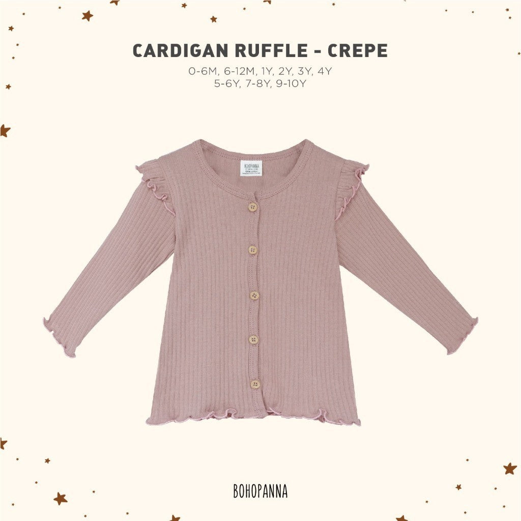 BOHOPANNA - CARDIGAN RUFFLE - Cardigan Anak
