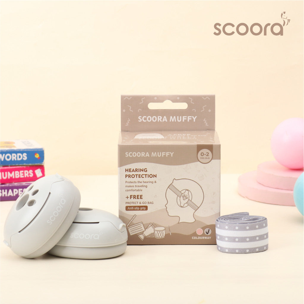 SCOORA Muffy Baby Earmuff Upto 24M Penutup Telinga Pelindung Bayi