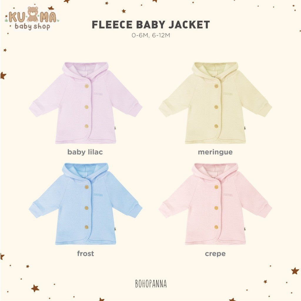 BOHOPANNA - FLEECE BABY JACKET - Jacket Bayi - Jaket Bayi 2570