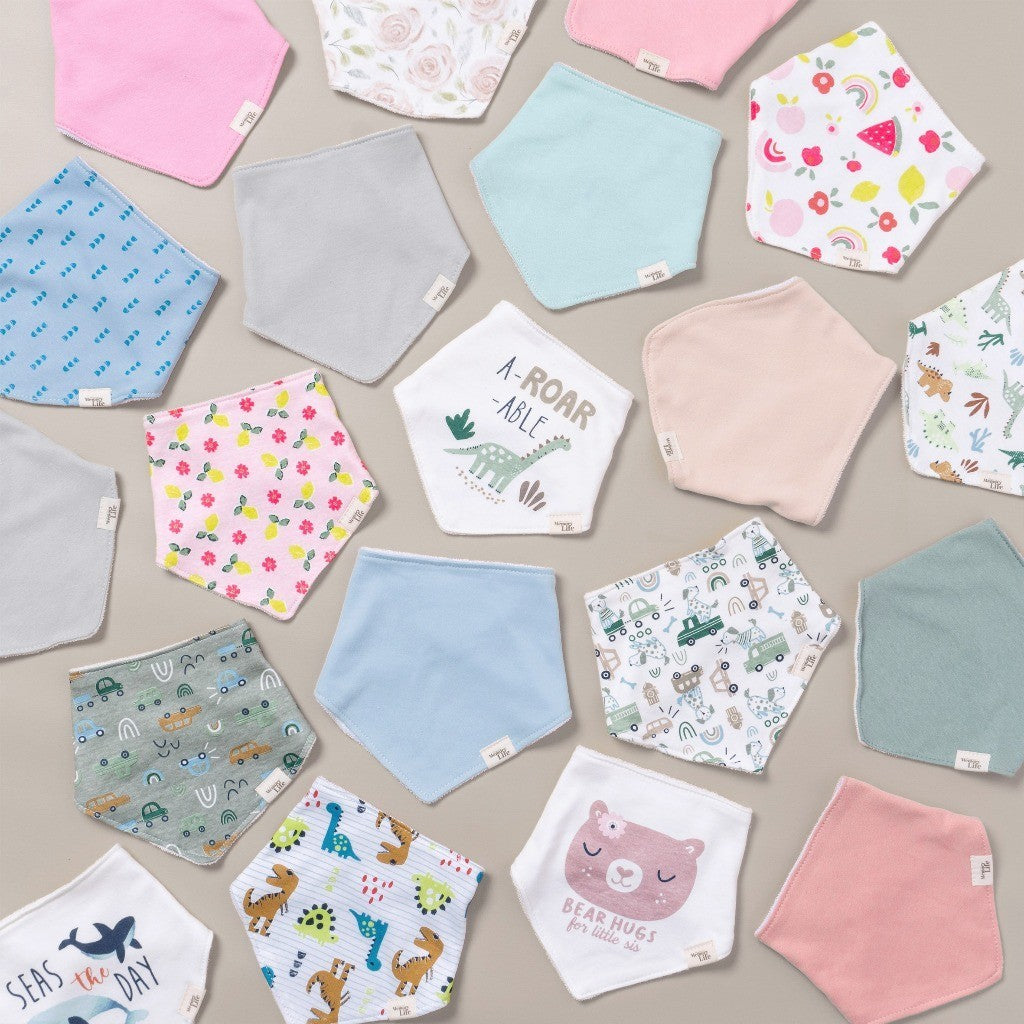 MemoryLife - Drool Catcher 2 Set Bandana Bib | Celemek Bayi Slabber - MemoryLife Essentials