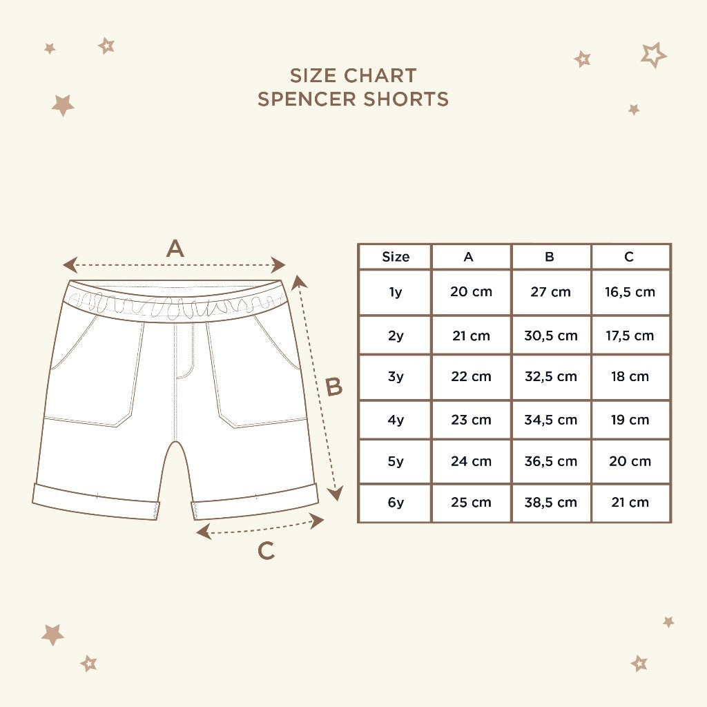 Little Palmerhaus - Spencer Shorts (Celana Pendek Jeans Anak)