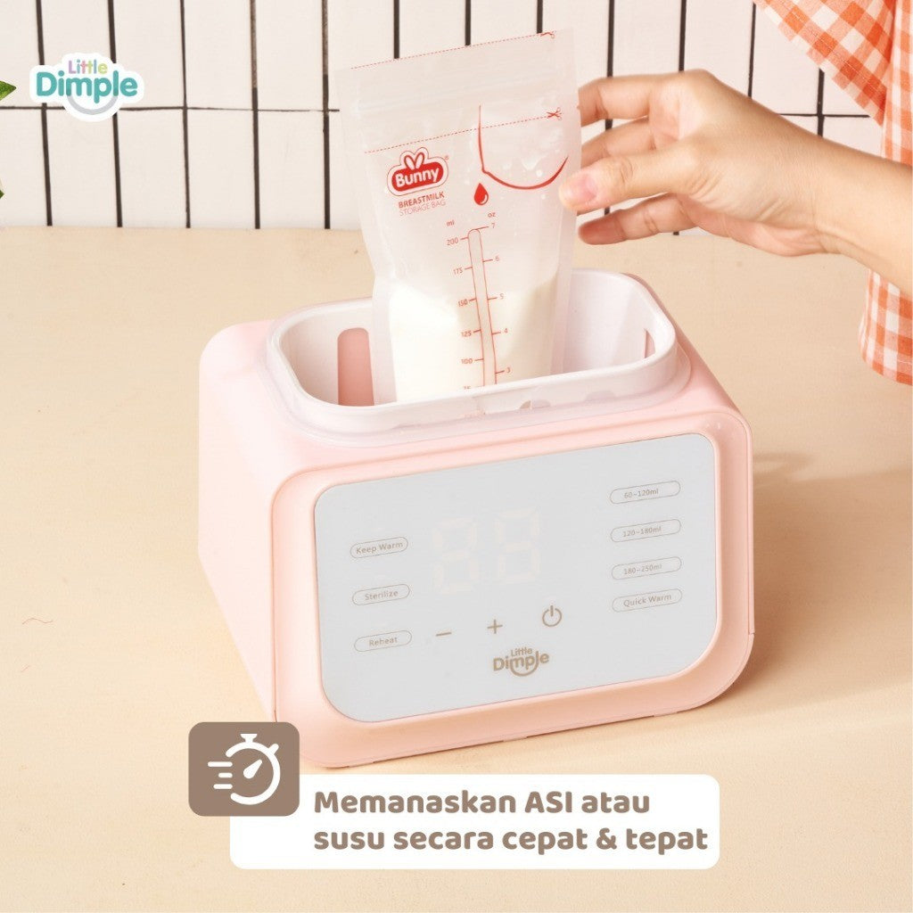 Little Dimple Smart Bottle Warmer - Penghangat Susu dan Asi Bayi Portable
