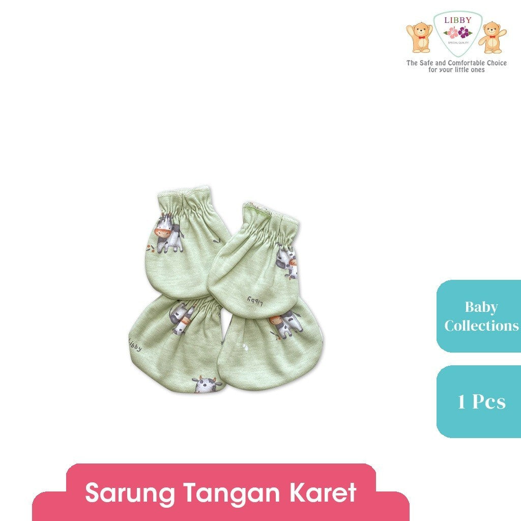 LIBBY Sarung Tangan & Kaki Motif Baby Collection (1pcs/set)
