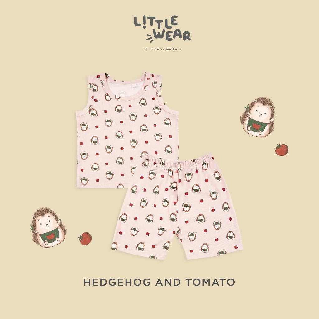 Little Wear Kids Sleeveless Set 23.0 by Little Palmerhaus (Setelan Baju Anak Lengan Buntung)
