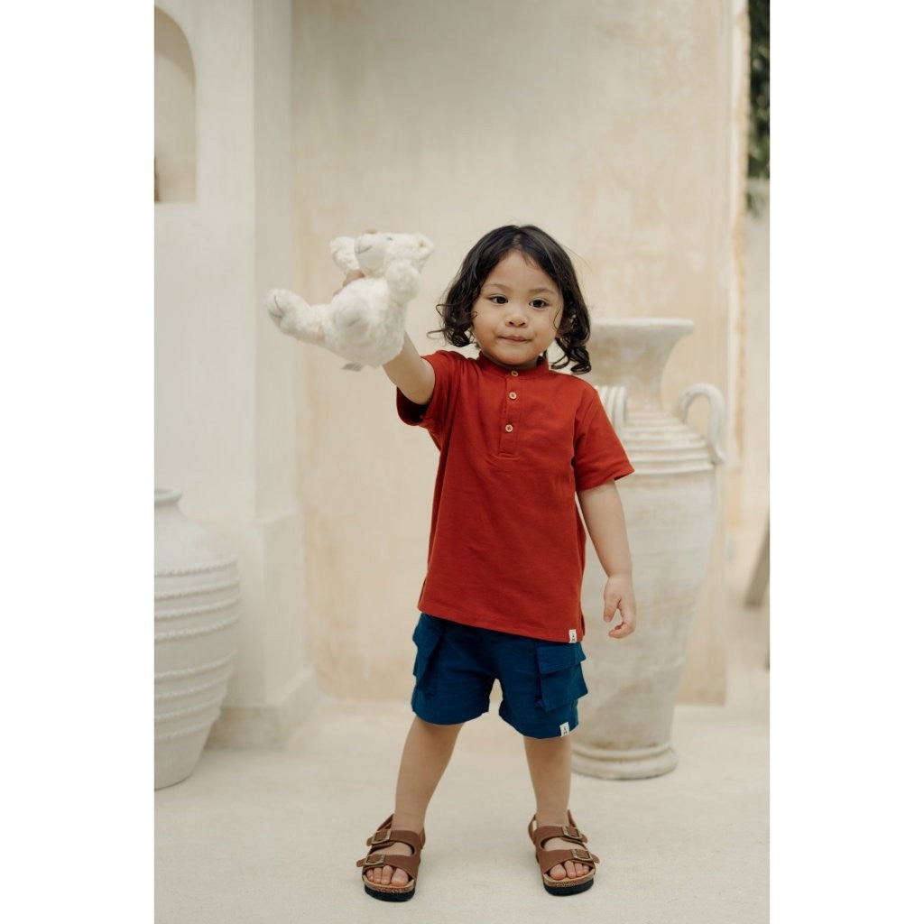 BOHOPANNA - BOBBY TOP - Atasan Anak Laki-Laki - Kaos Polo Anak 2520