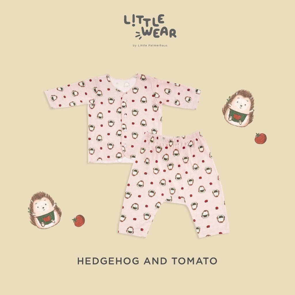 Little Wear Long Set 23.0 by Little Palmerhaus (Setelan Baju Bayi Lengan Panjang)