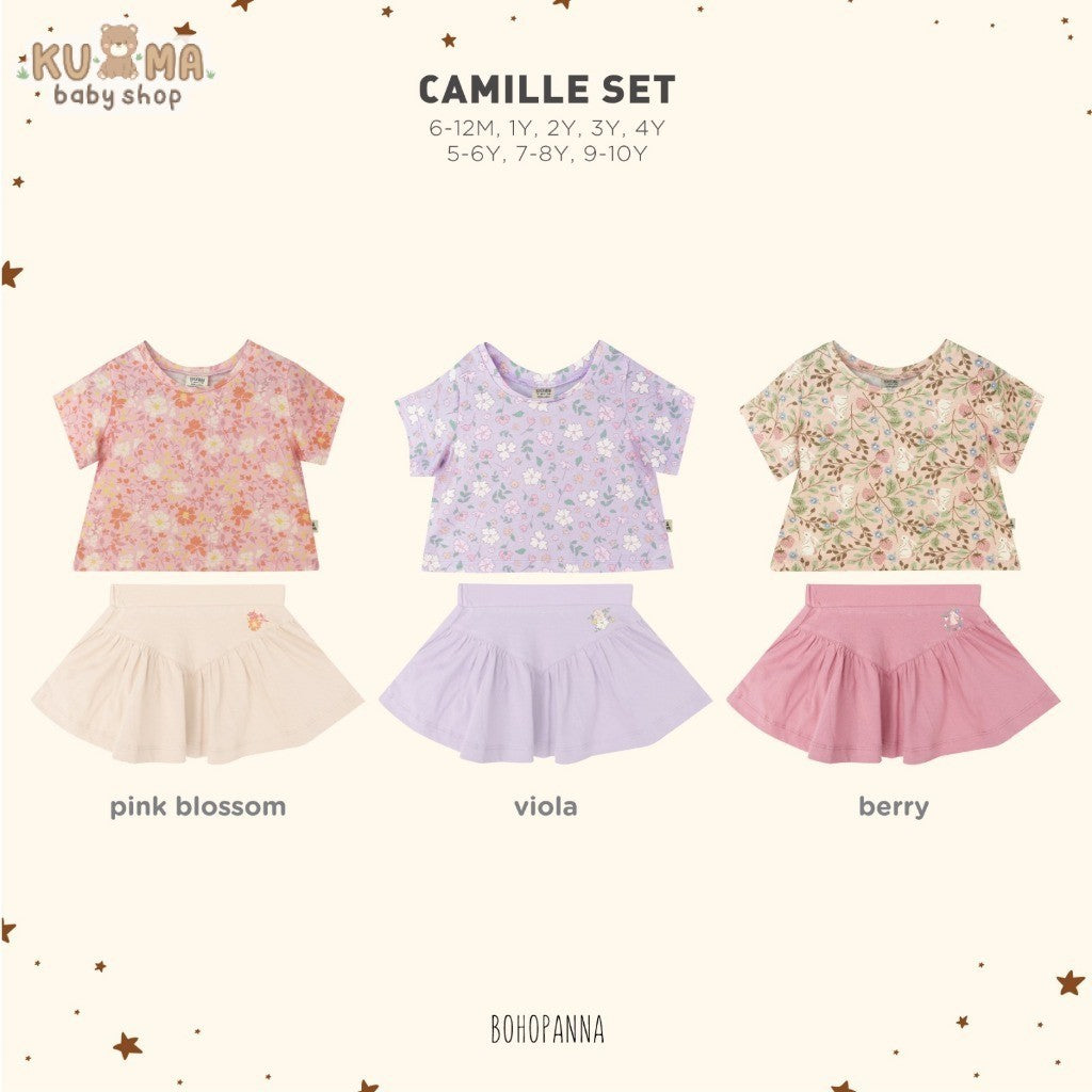 BOHOPANNA - CAMILLE SET - Setelan Baju Anak Perempuan 2523
