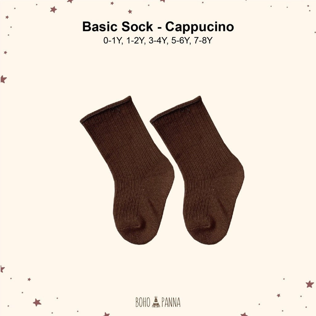 BOHOPANNA - BASIC SOCK - Kaos Kaki Anak 0-4 tahun