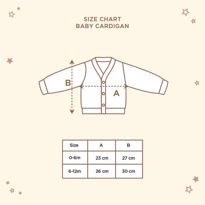 Jaket Kardigan Bayi - Little Palmerhaus Baby Cardigan 6.0