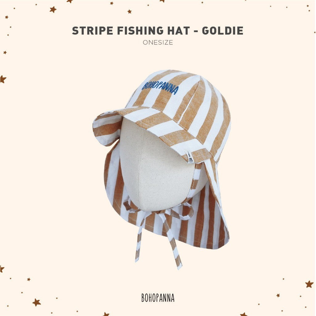 BOHOPANNA - STRIPE FISHING HAT - Topi Anak
