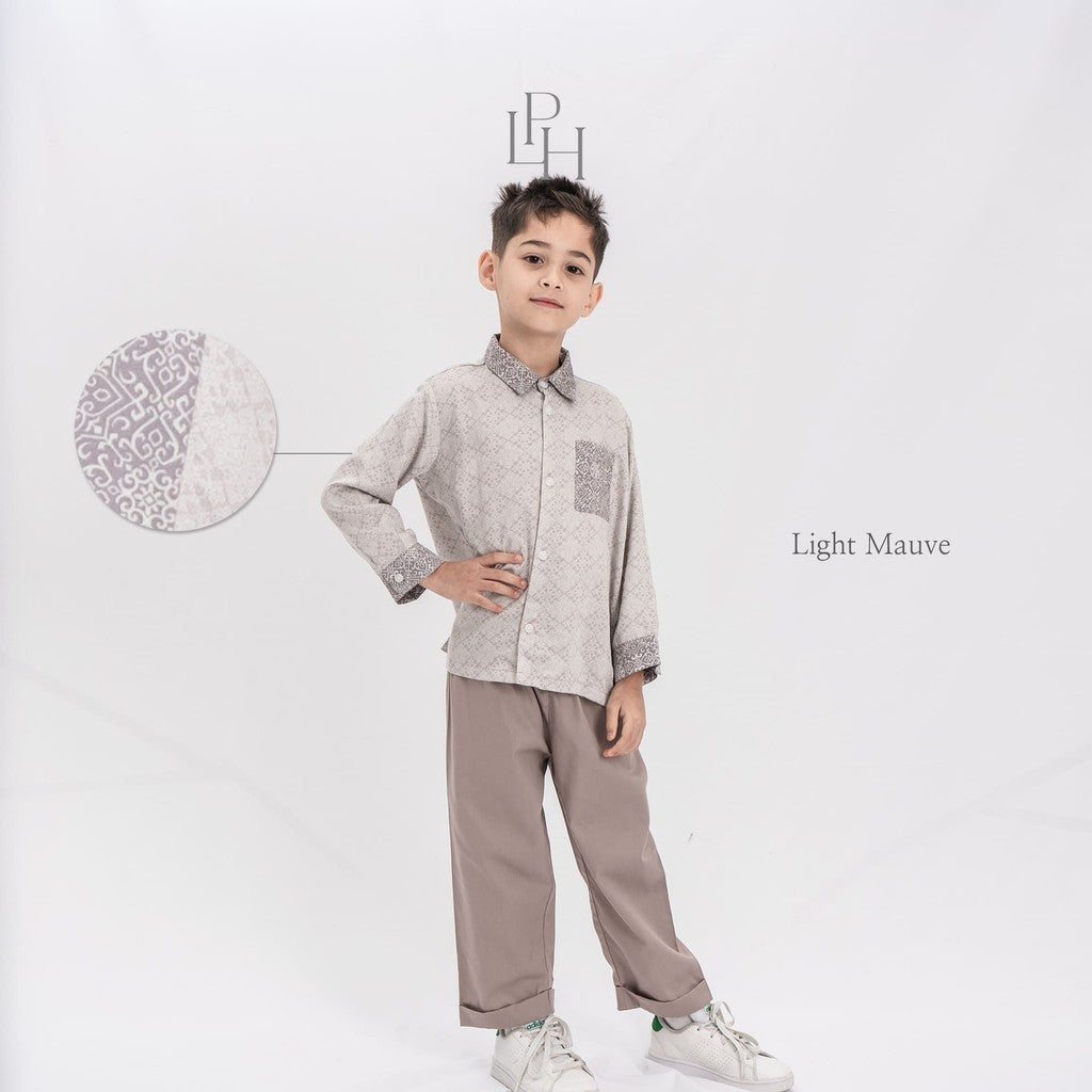 Little Palmerhaus - Baju Lebaran 2025 - Arya Boy Attire Set (Setelan Koko Anak Laki-Laki Usia 1-6 Tahun)