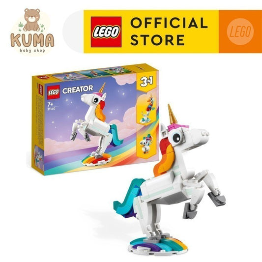 LEGO Creator 31140 Magical Unicorn Building Toy Set (145 Pieces)