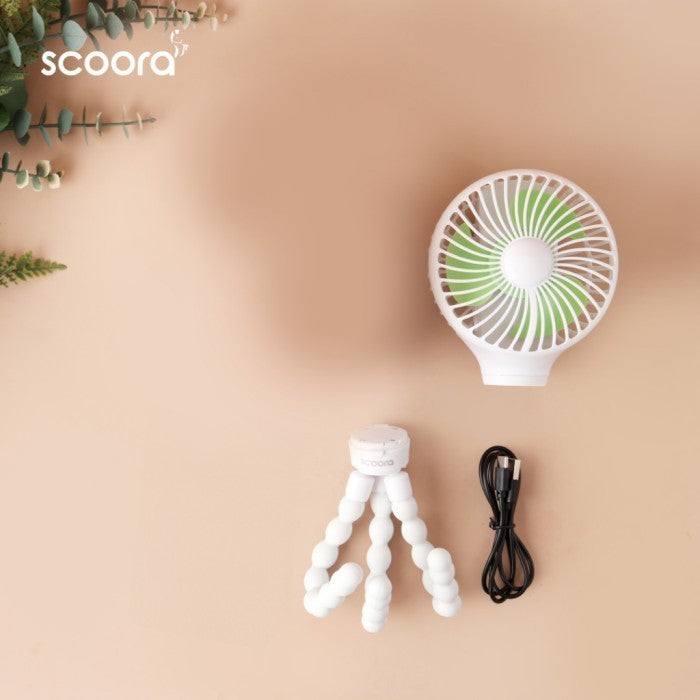 Scoora Nero Pro V2 Kipas Angin Portable Auto Rotate