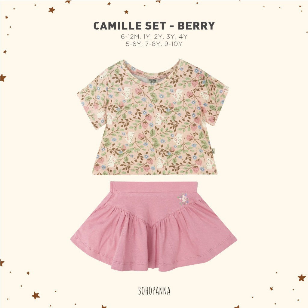 BOHOPANNA - CAMILLE SET - Setelan Baju Anak Perempuan 2523
