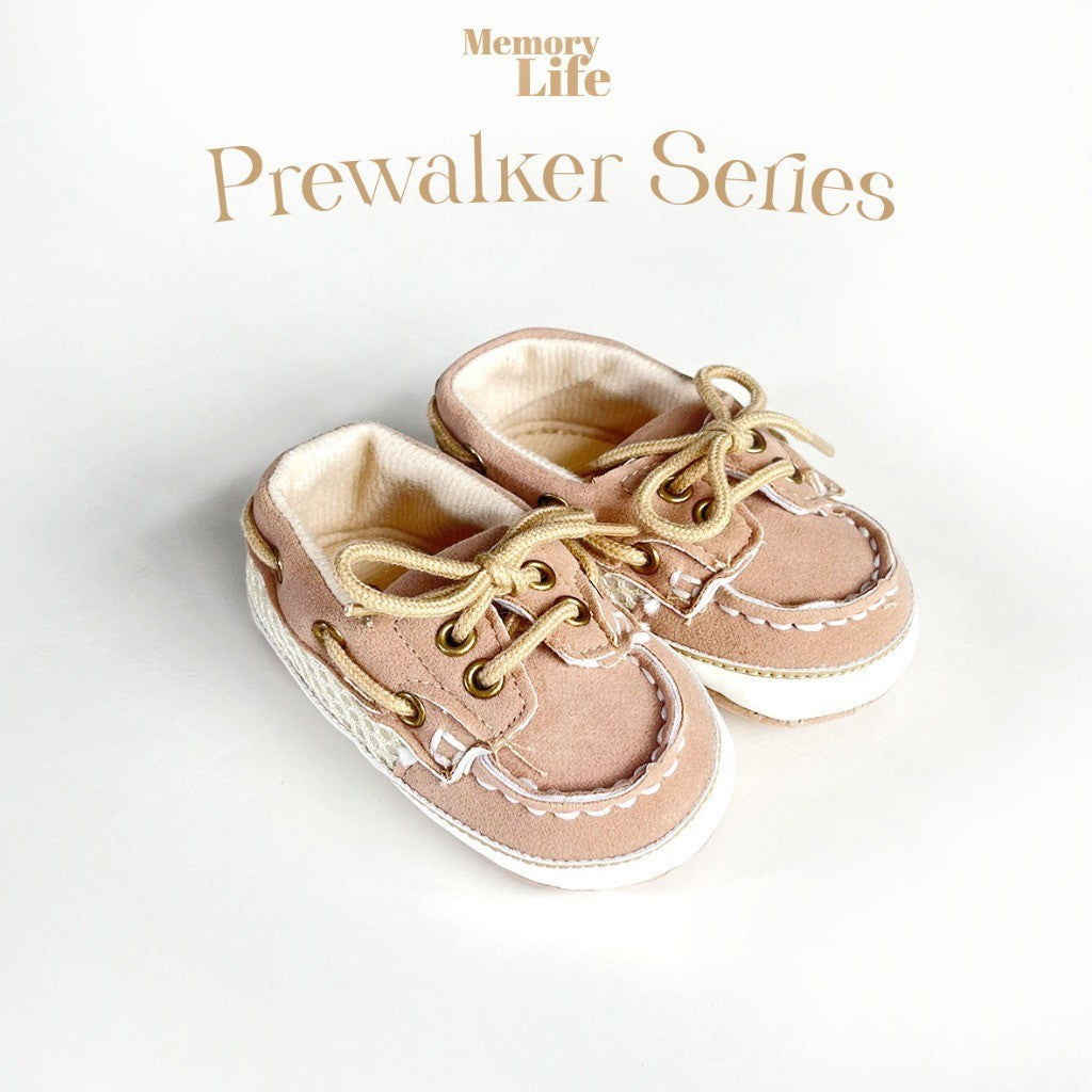 MemoryLife - Prewalker Two Lines | Sepatu Prewalker Bayi Unisex Umur 0 Bulan - 18 Bulan